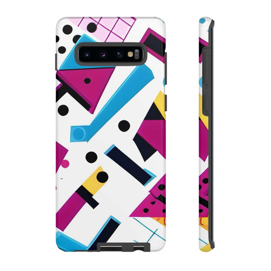 Bright Geometric Samsung Phone Case Designed By Littlebitz 