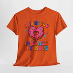 I Want You To Glaze My Hole T-Shirt with bold dessert pun design on soft cotton fabric