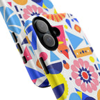 Bright Geo Print iPhone Magsafe Phone Case