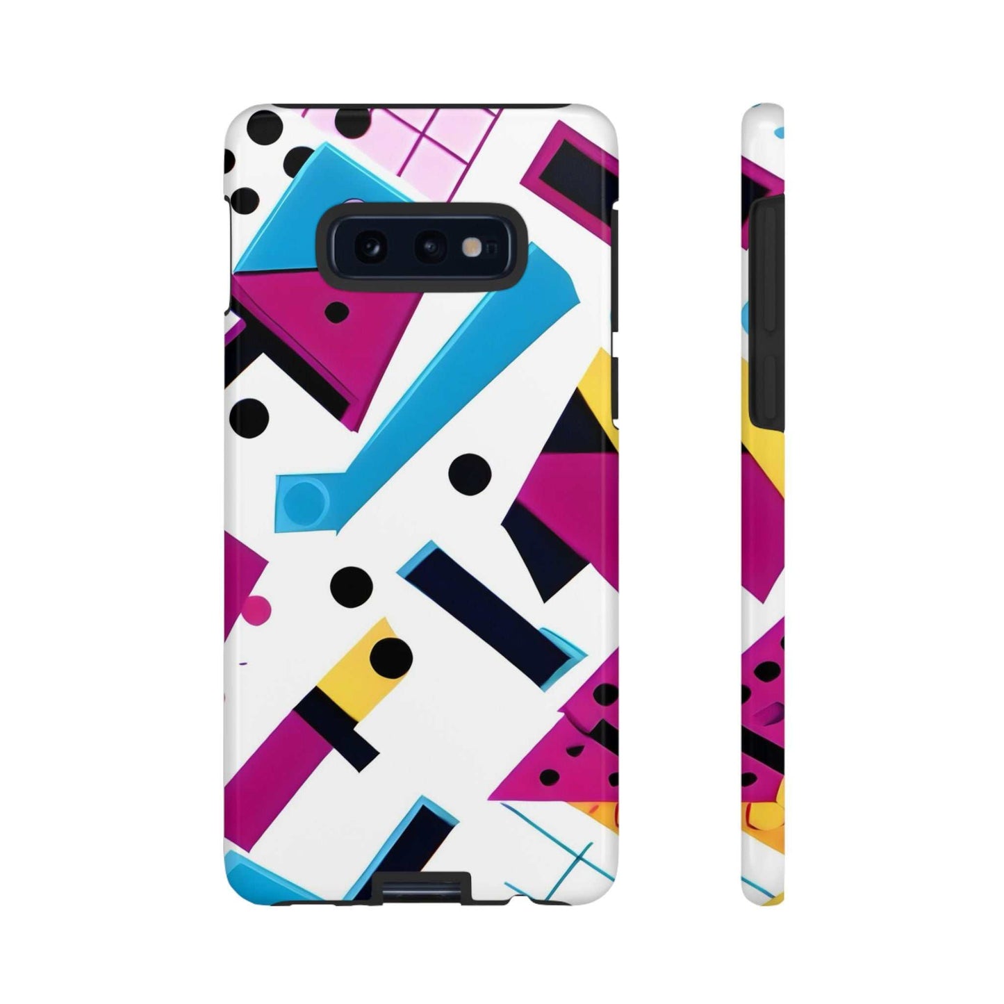 Bright Geometric Samsung Phone Case Designed By Littlebitz 