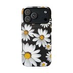 Black Daises iPhone Magsafe Phone Case