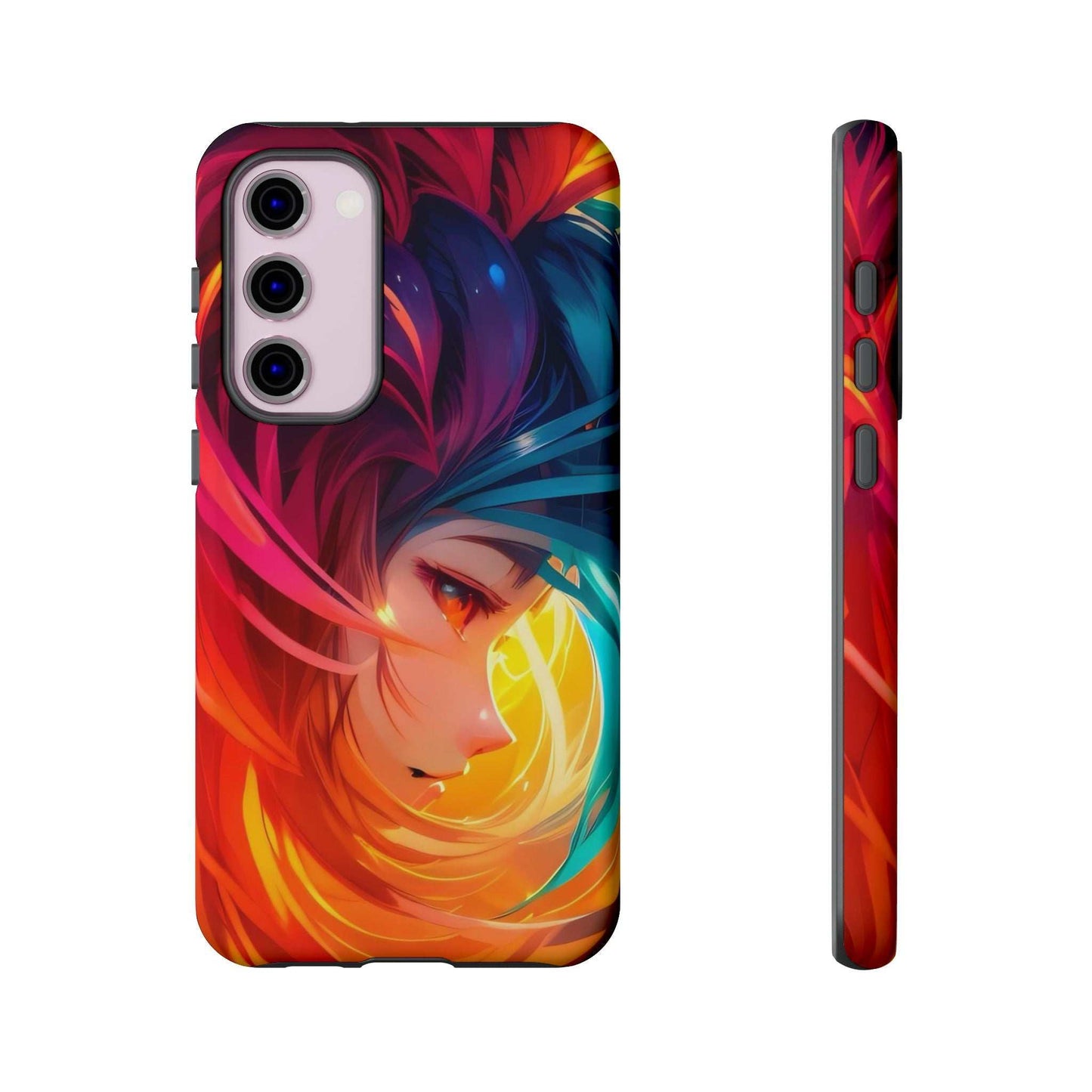 Colourful Anime Samsung Phone Case Designed By Littlebitz 