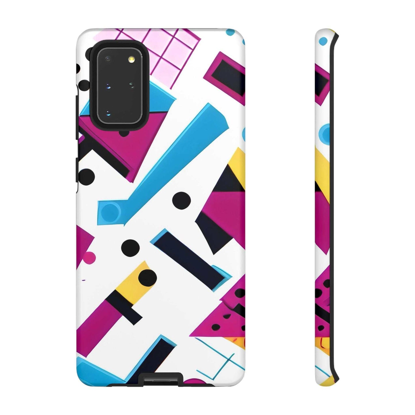 Bright Geometric Samsung Phone Case Designed By Littlebitz 