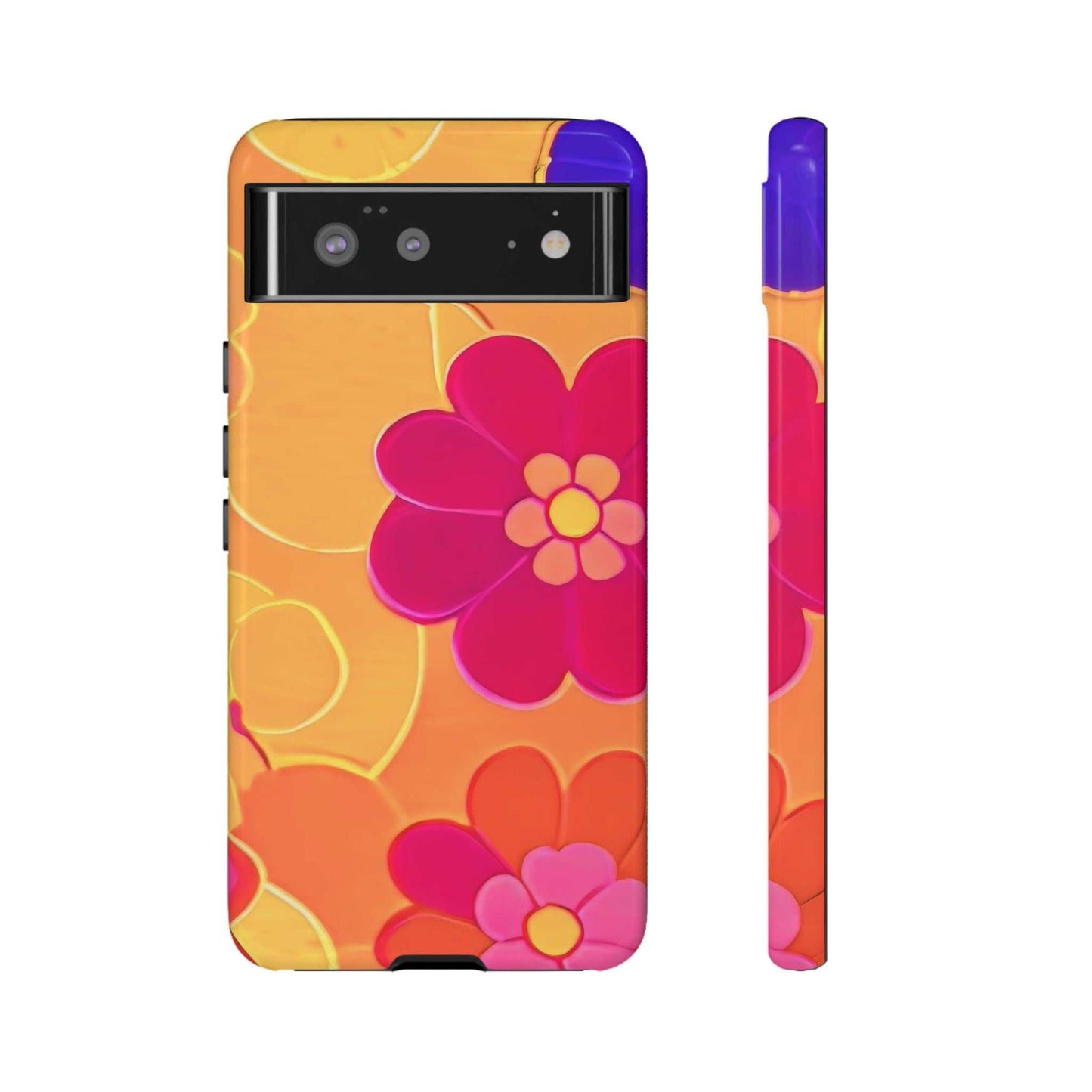 Bright Flowers Google Pixel Phone Case Designed By Littlebitz 