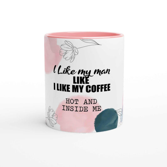 Cheeky Fun Valentines Mug with playful design and vibrant print.