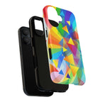 Geometric Pride Design iPhone Magsafe Phone Case