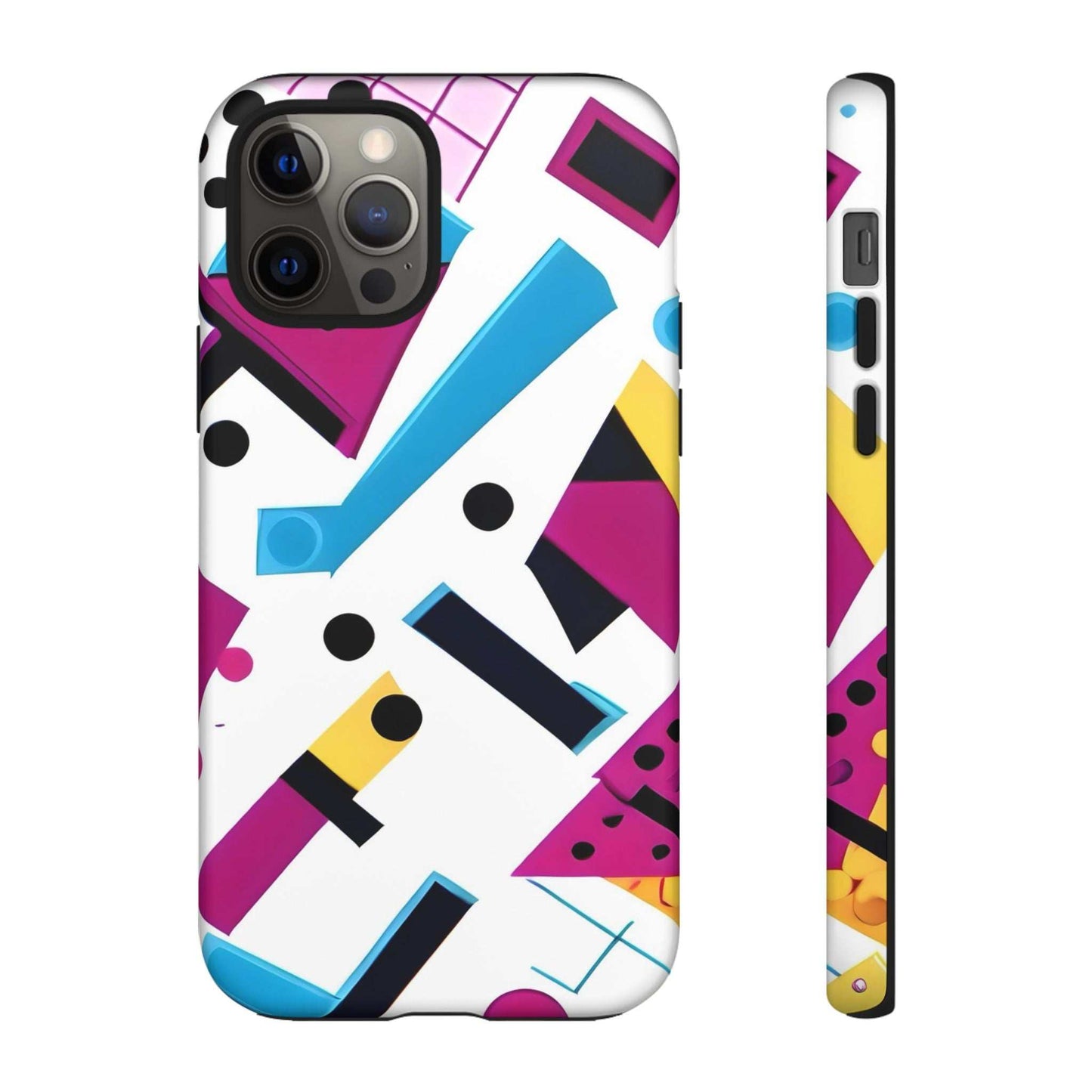 Bright Goemetric Phone Case For iPhone