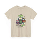 Cactus Expert Fun Graphic T-Shirt with prickly cactus design for plant lovers