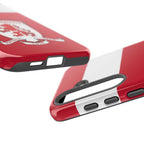 Middlesbrough Magnetic Samsung Case with red club colors and dual layer protection