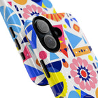 Bright Geo Print iPhone Magsafe Phone Case