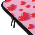 Pink Heart Laptop Sleeve