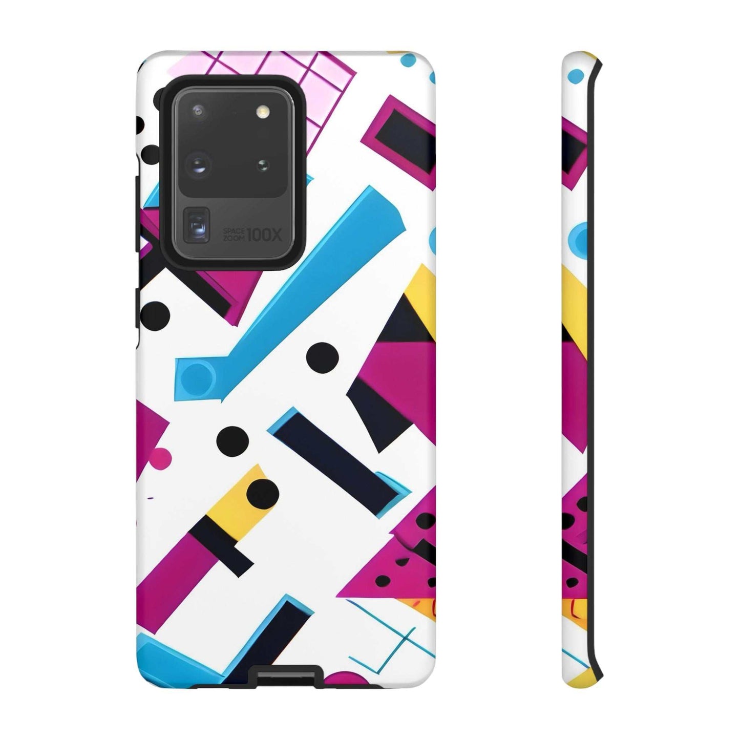 Bright Geometric Samsung Phone Case Designed By Littlebitz 