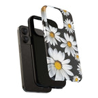 Black Daises iPhone Magsafe Phone Case