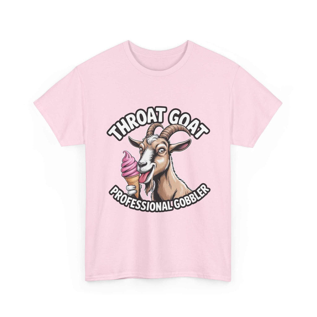 Throat Goat T-Shirt with bold edgy design on soft breathable cotton fabric