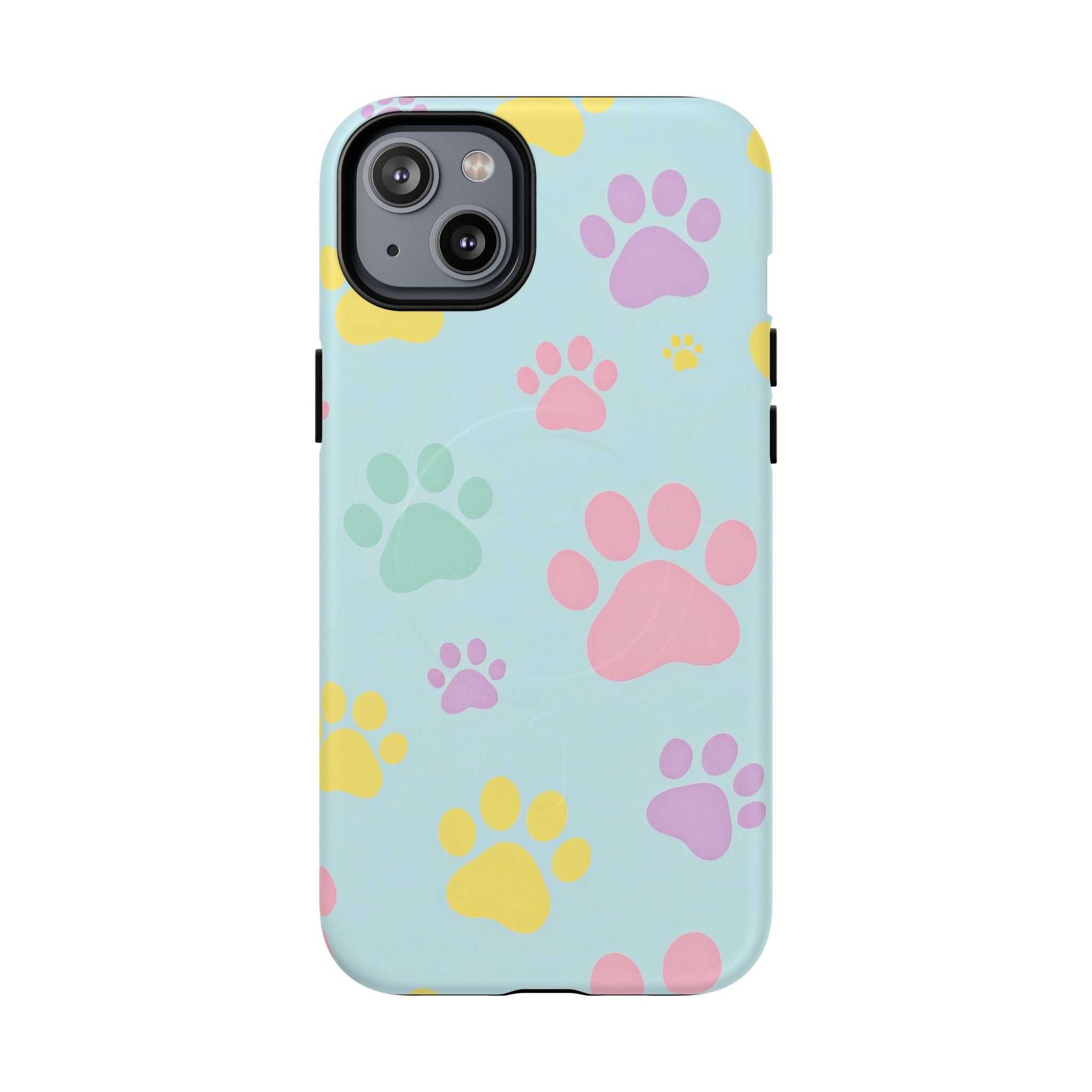 Pastel Doggy Paw iPhone Magsafe Phone Case