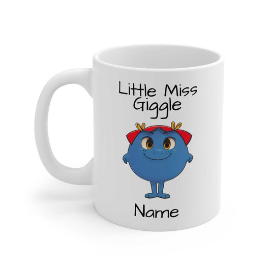 Personalised Little Miss Giggle Ceramic Mug Created By Littlebitz