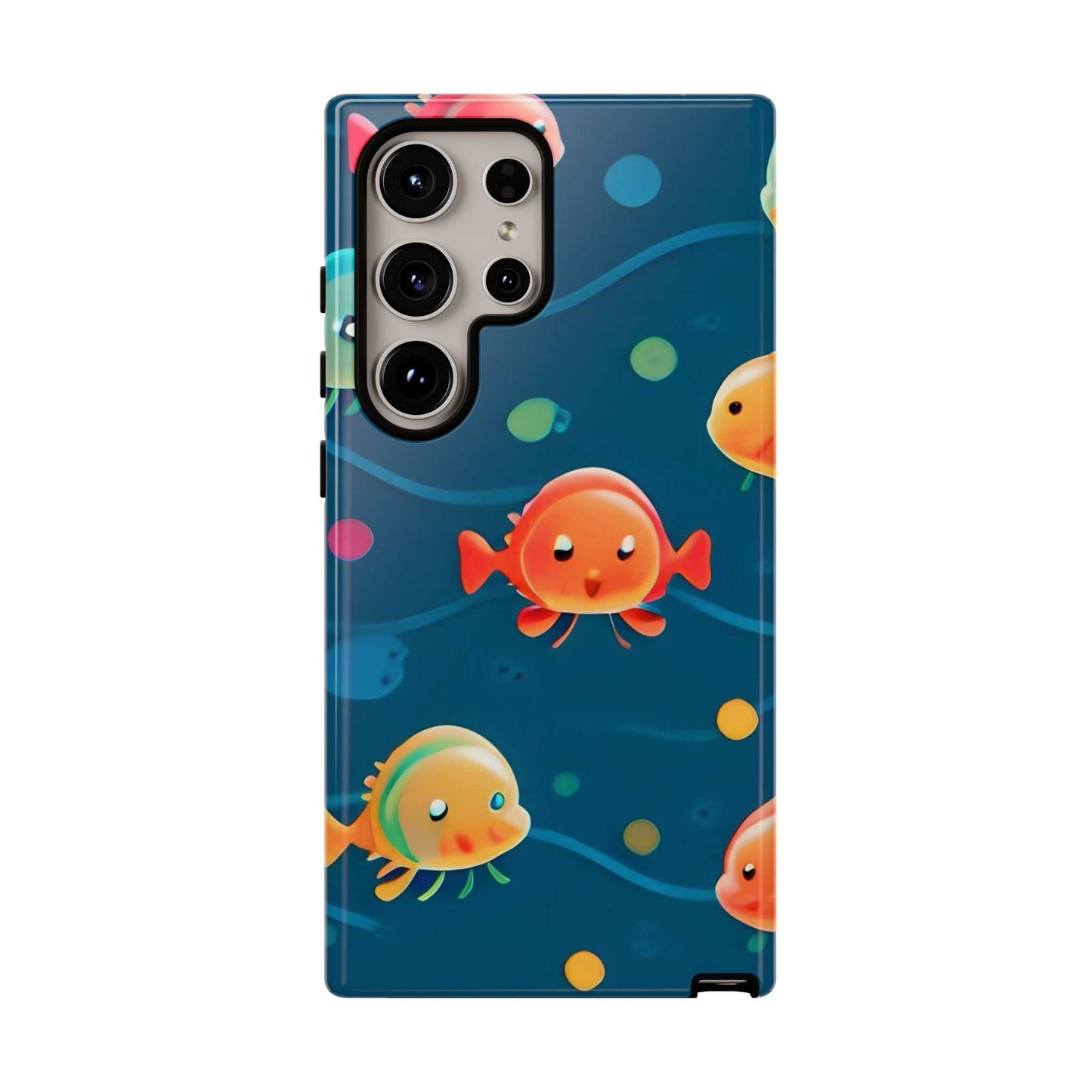 Fun Fish Samsung Phone Case Designed By Littlebitz 