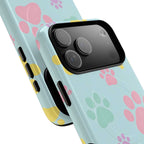 Pastel Doggy Paw iPhone Magsafe Phone Case