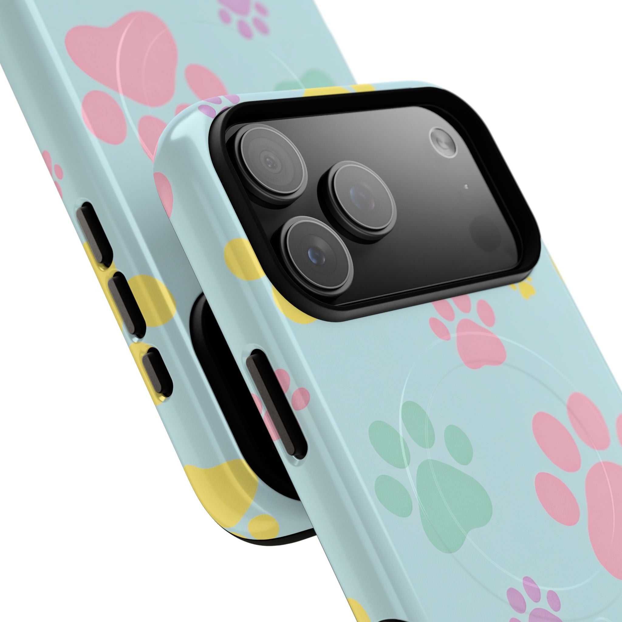 Pastel Doggy Paw iPhone Magsafe Phone Case