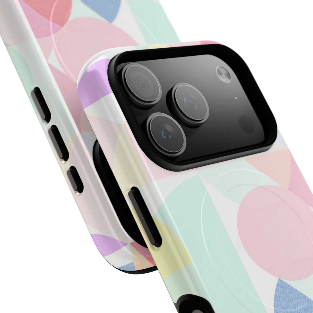 Pastel Geo Print iPhone Magsafe Phone Case