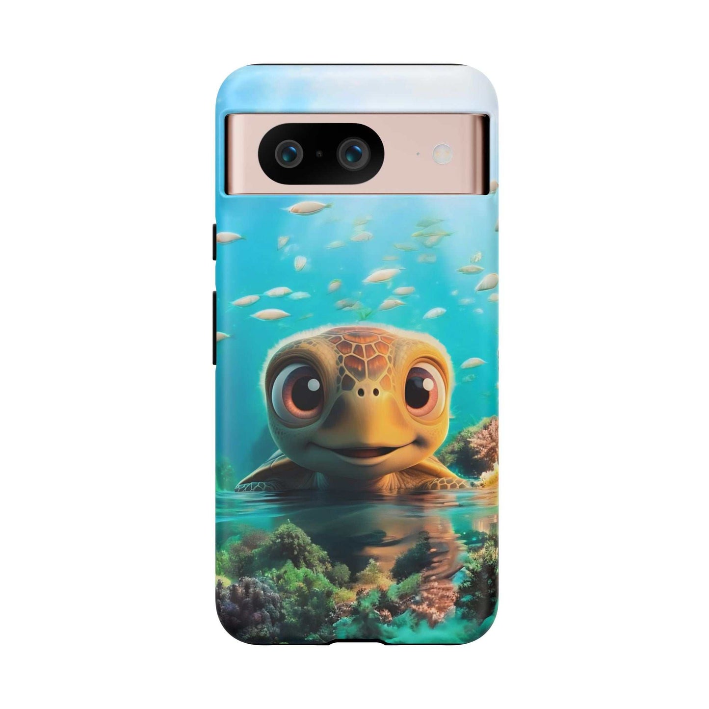 Sea Turtle Google Pixel Phone Case designed by Littlebitz 