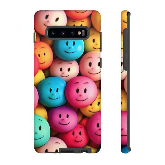 Fun smiley Faces Samsung Phone CaseLittlebitz 