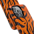 Orange Tiger Print iPhone Magsafe Phone Case