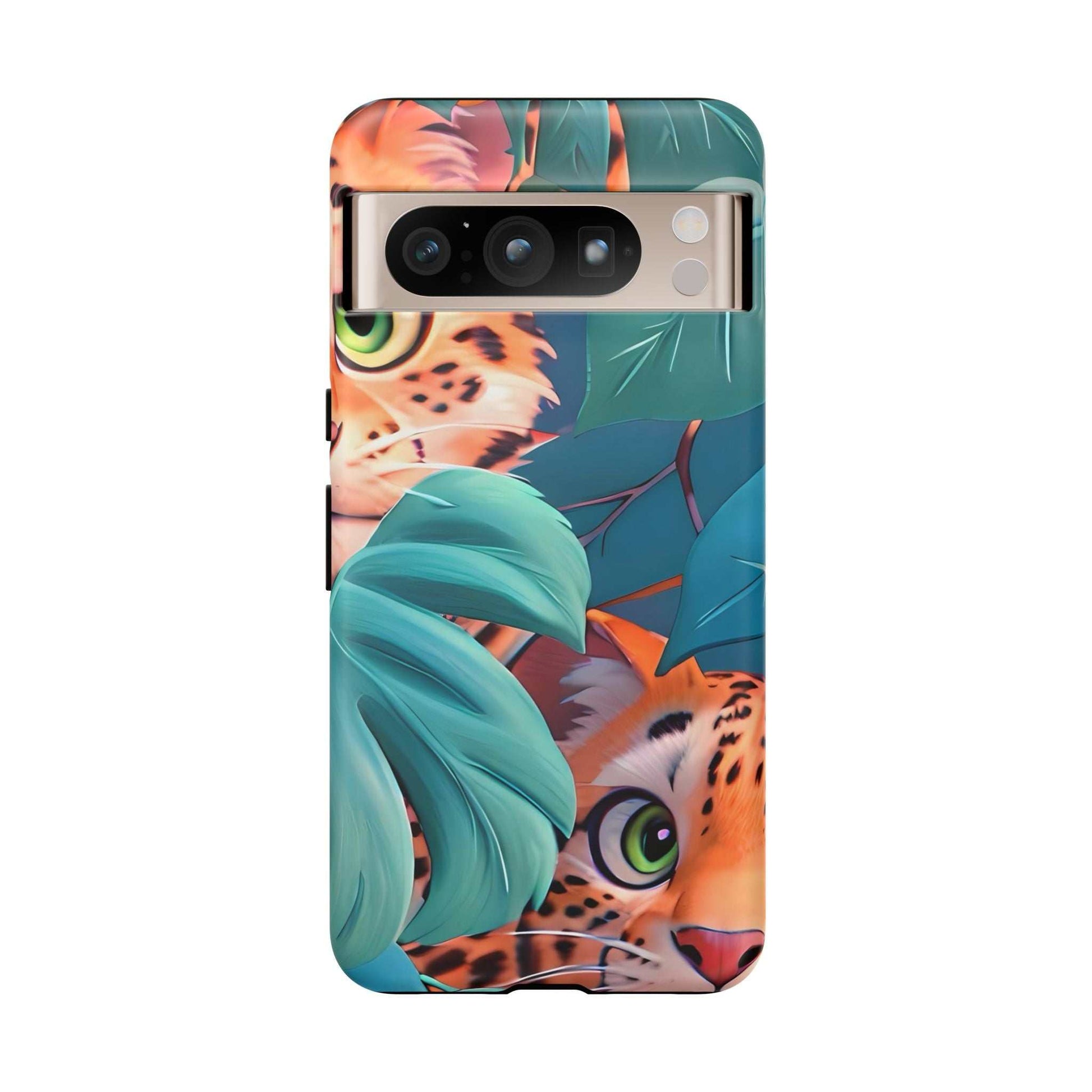 Cute Tiger Google Pixel Phone Case deigned by Littlebitz 