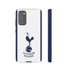 Tottenham FC magnetic Samsung phone case with dual layer protection and wireless charging compatibility