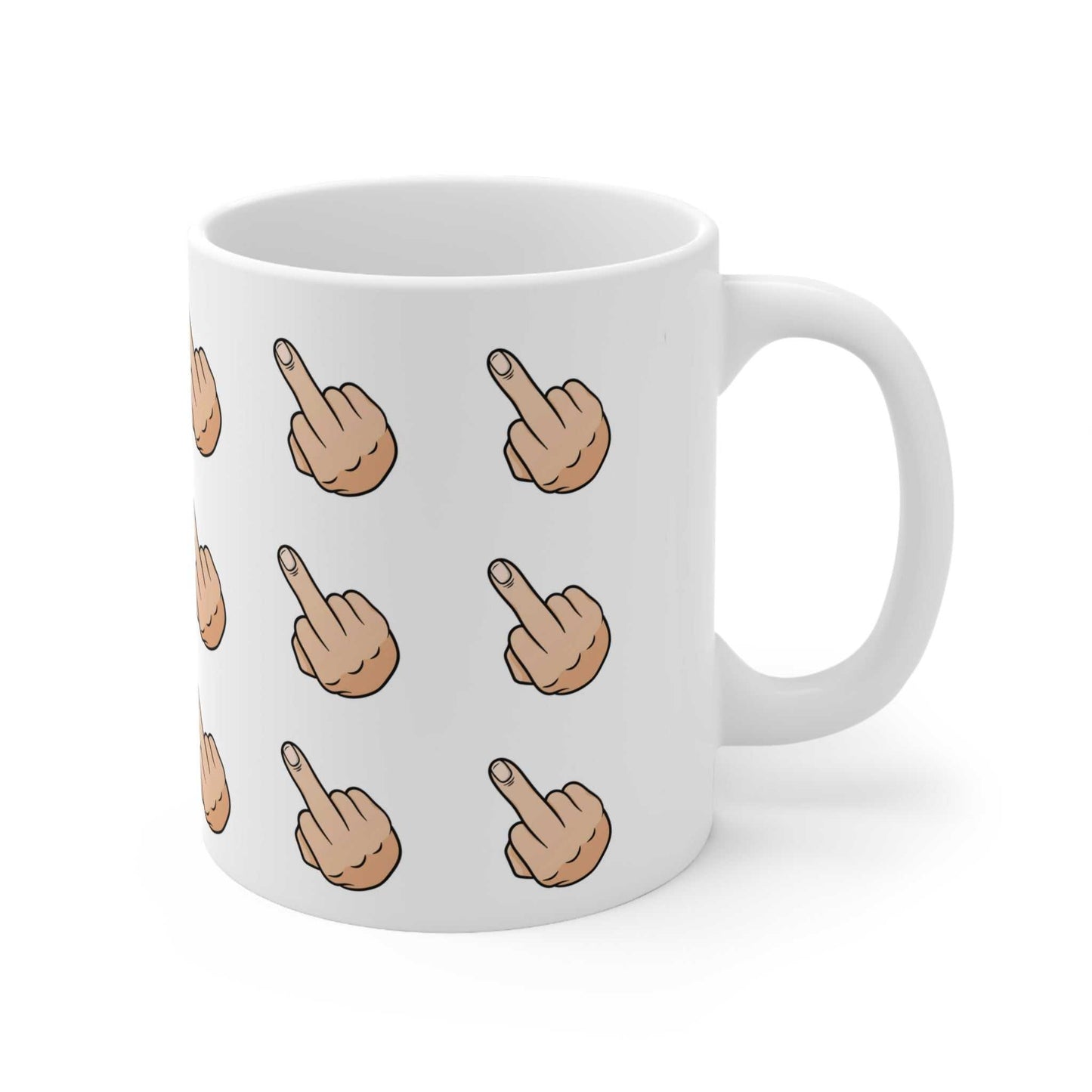 Cheeky Rude Ceramic Mug designed by Littlebitz 