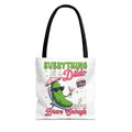 Cheeky Quote Pickle Tote Bag with playful slogan and durable design