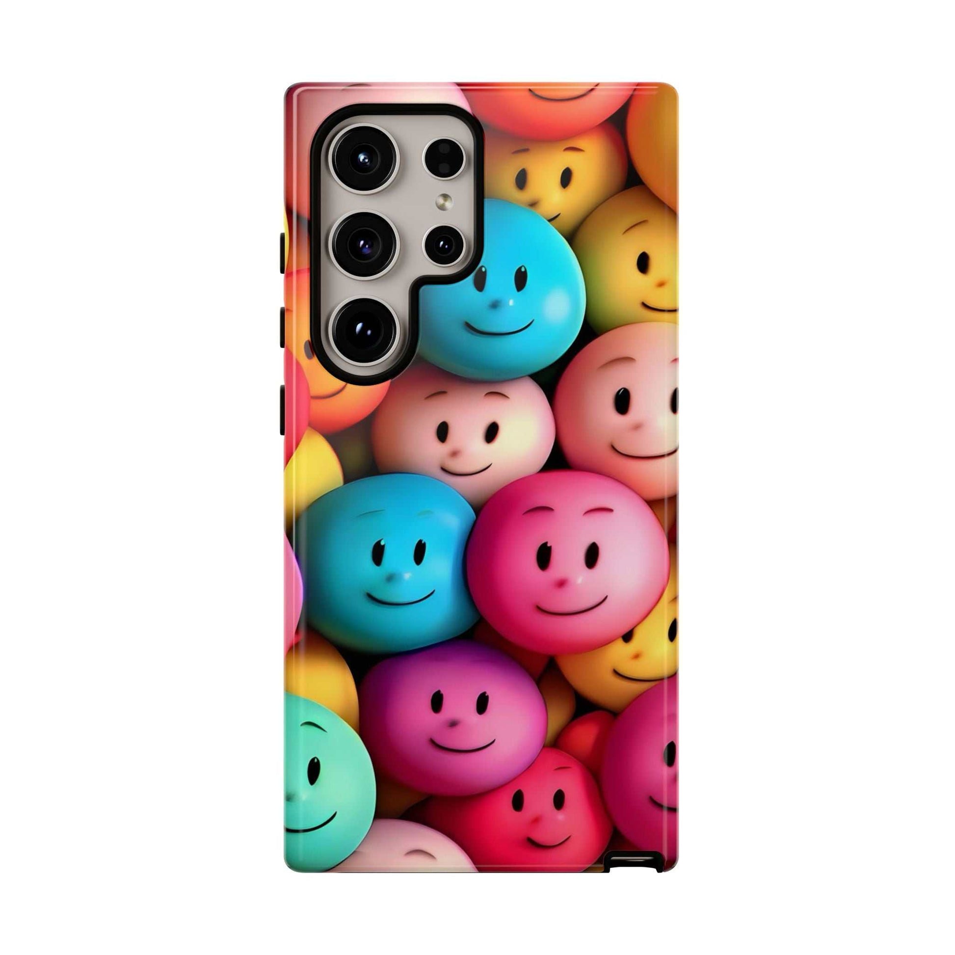 Fun smiley Faces Samsung Phone CaseLittlebitz 