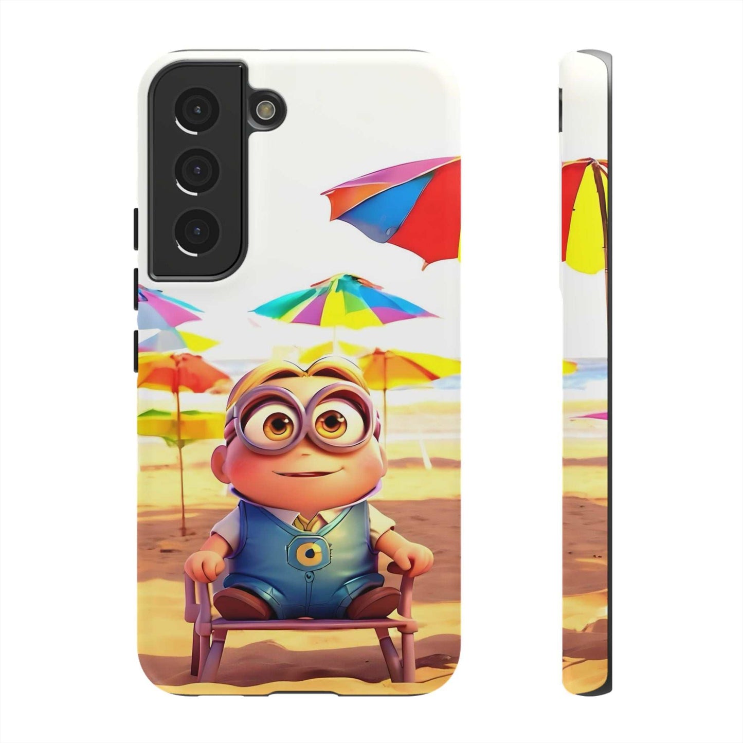 Cute Minion Samsung Phone Case Designed By Littlebitz 