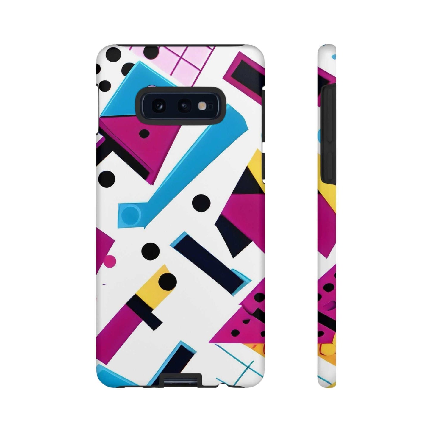 Bright Geometric Samsung Phone Case Designed By Littlebitz 