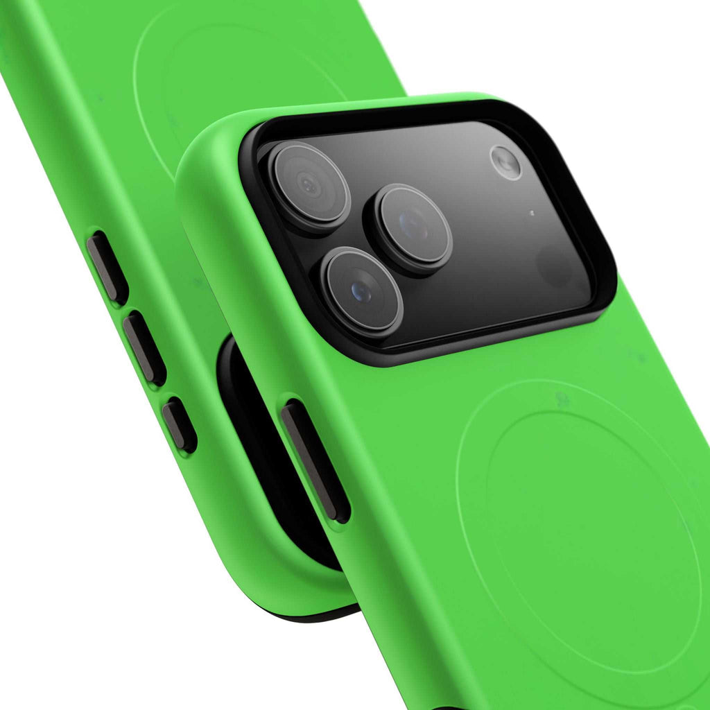 Lime Green iPhone Magsafe Phone Case