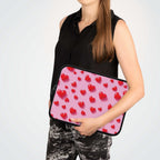 Pink Heart Laptop Sleeve