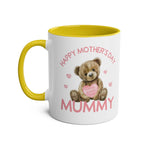 Cute Bear Mother's Day gift mug with adorable bear design and "Happy Mother's Day Mummy" text.