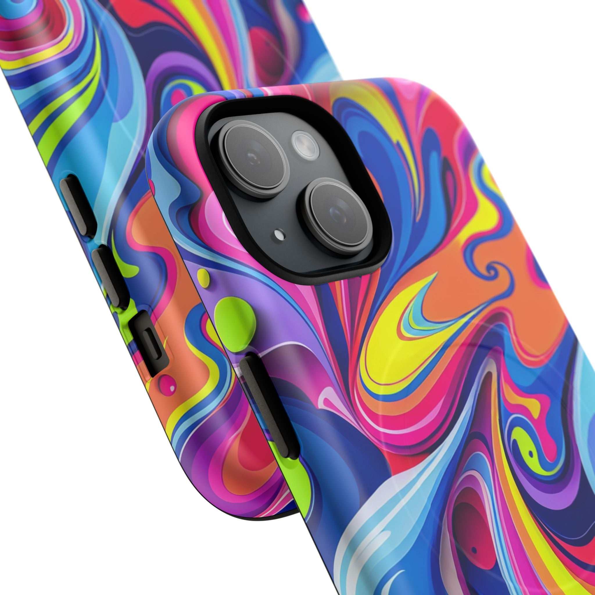 Vibrant Colour Splash iPhone Magsafe Phone Case