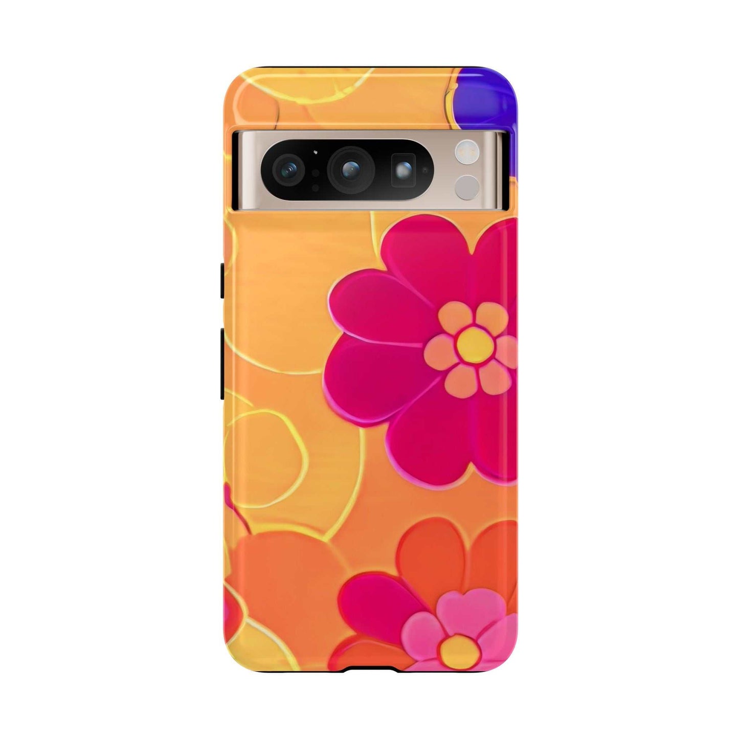 Bright Flowers Google Pixel Phone Case Designed By Littlebitz 