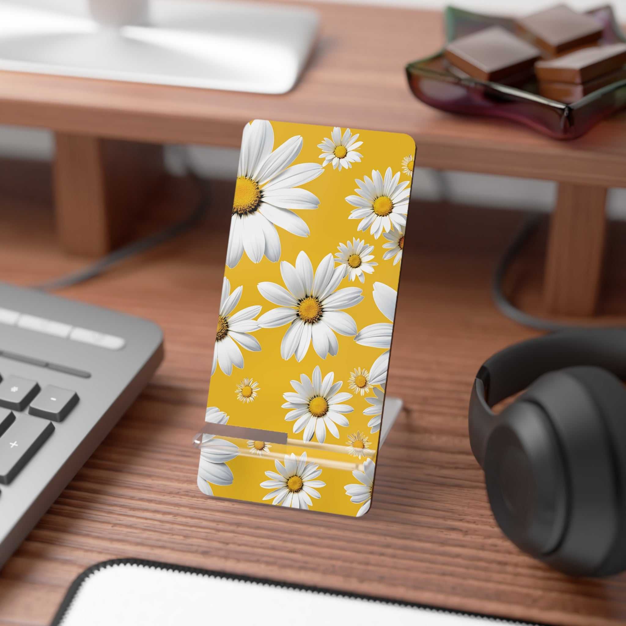 Yellow Daisy Phone Display Stand