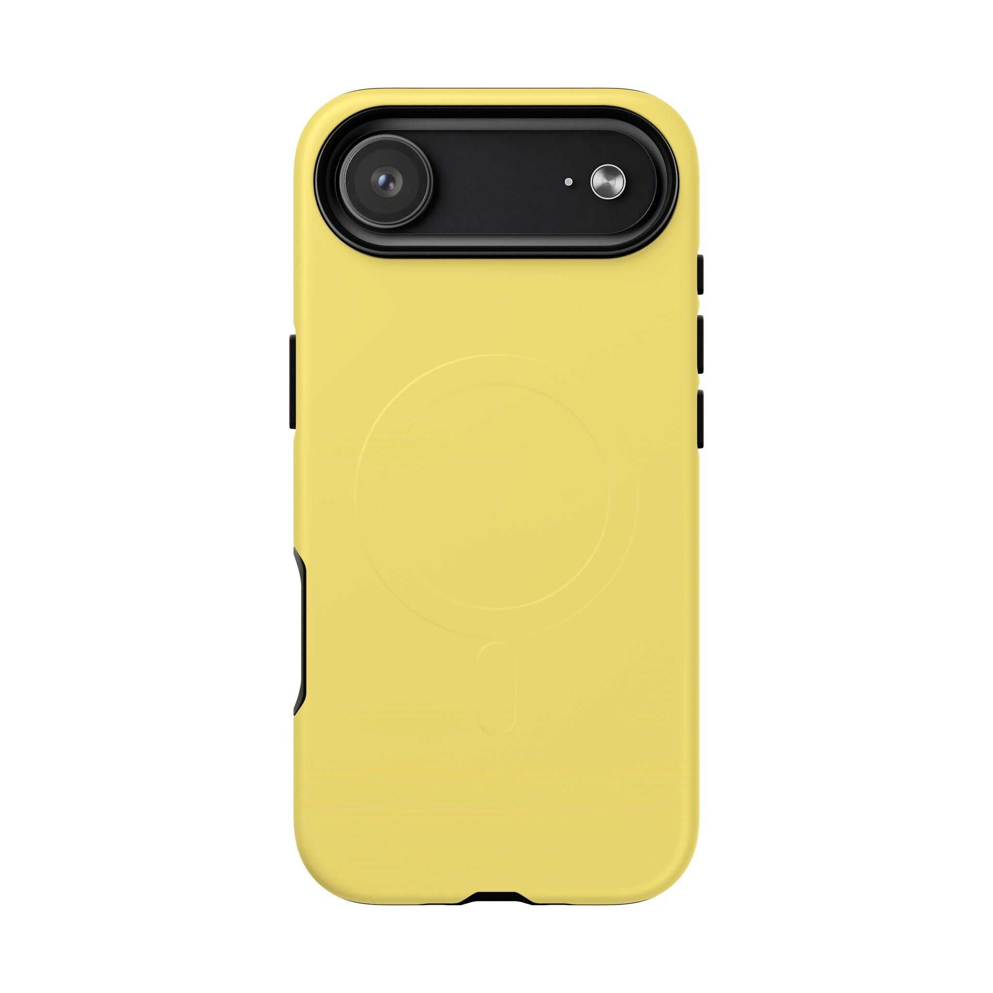 Lemon Yellow iPhone Magsafe Phone Case