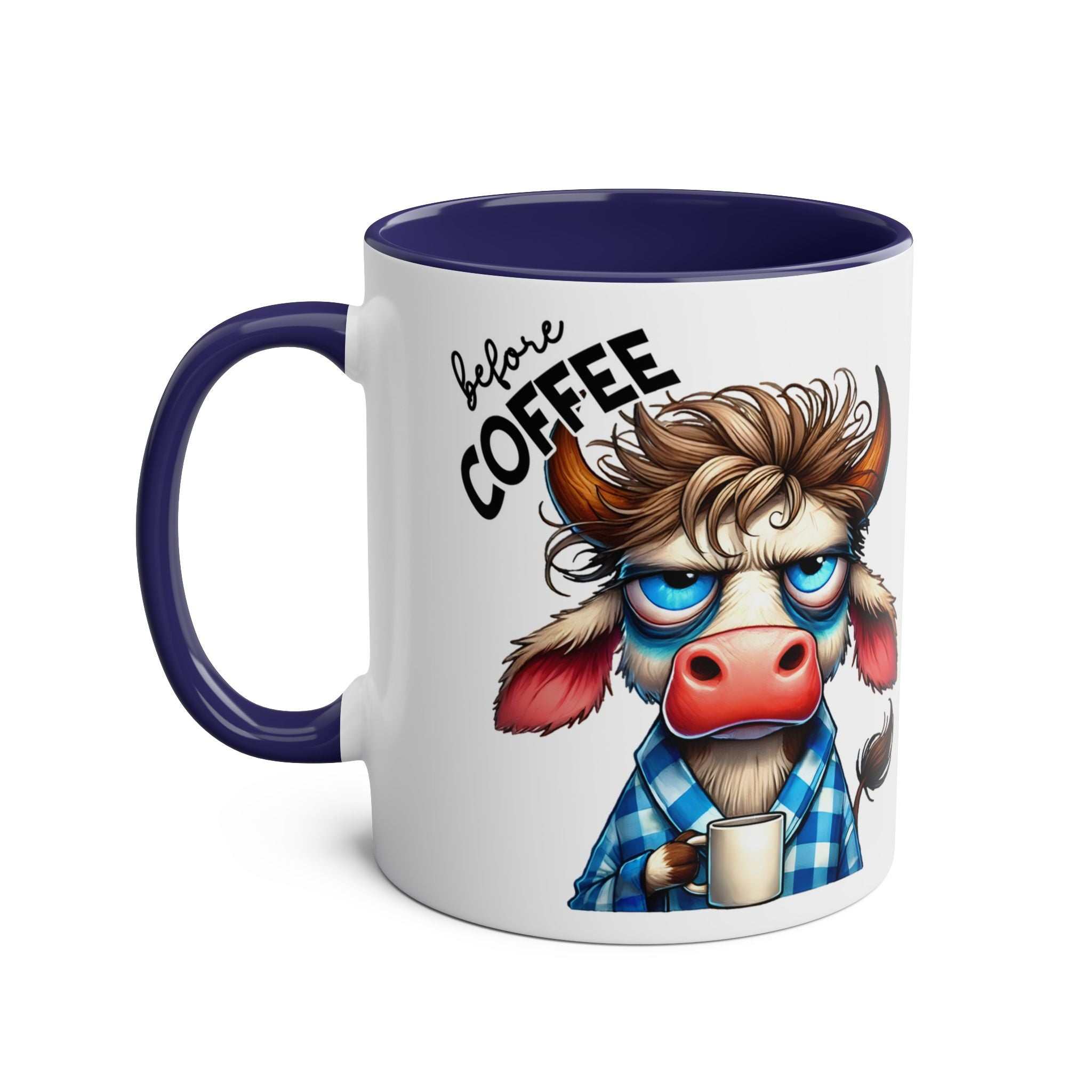 Fun Sarcastic Coffee Mug with Humorous Design and Glossy Finish