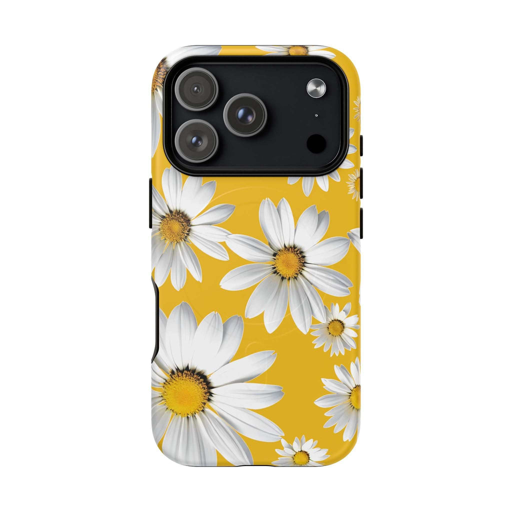 Yellow Daises iPhone Magsafe Phone Case