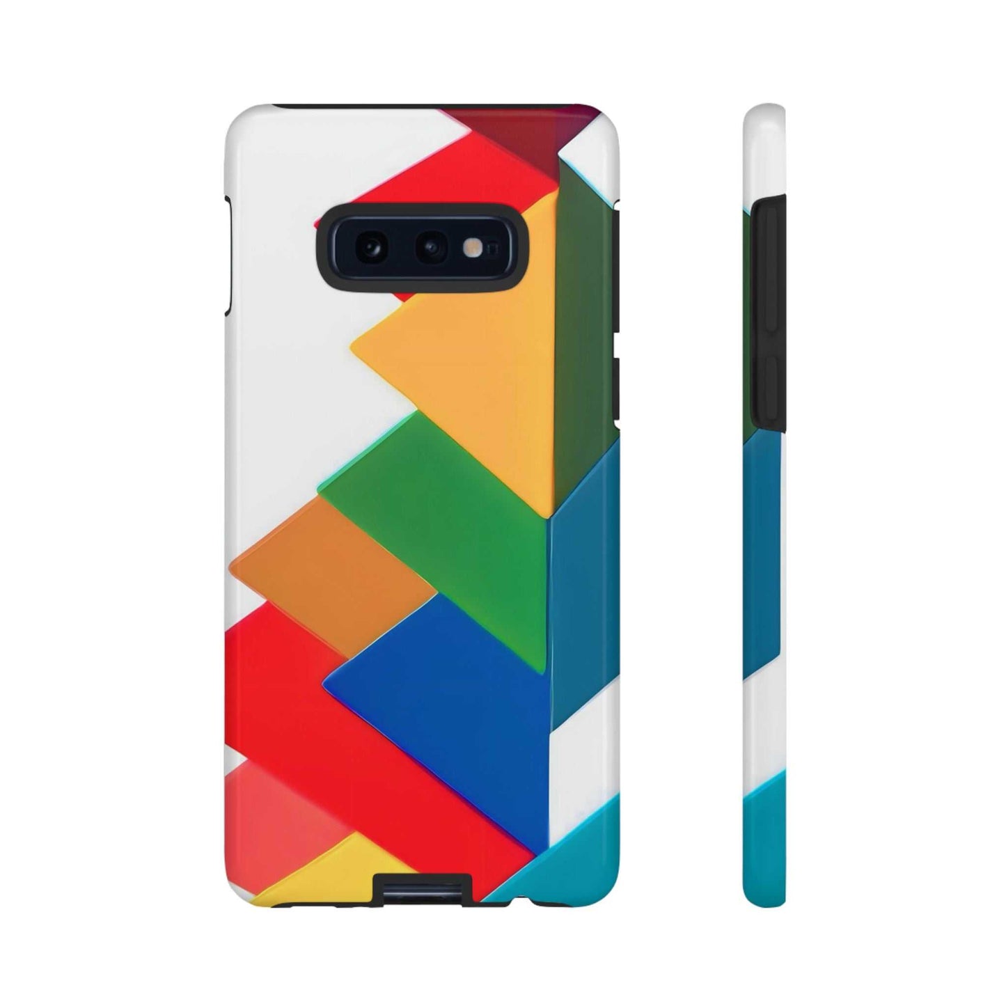 Colourful Print Samsung Phone Case Designed By Littlebitz 