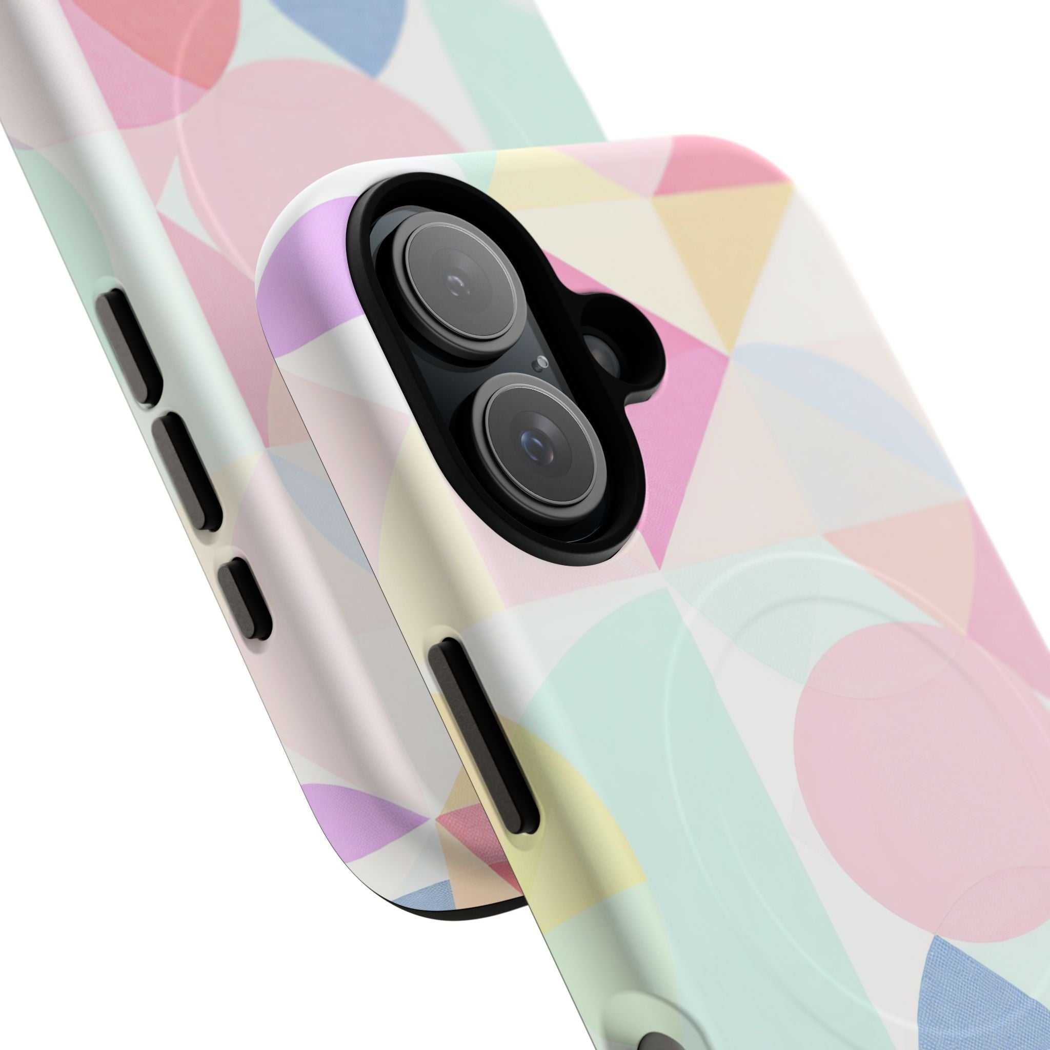 Pastel Geo Print iPhone Magsafe Phone Case