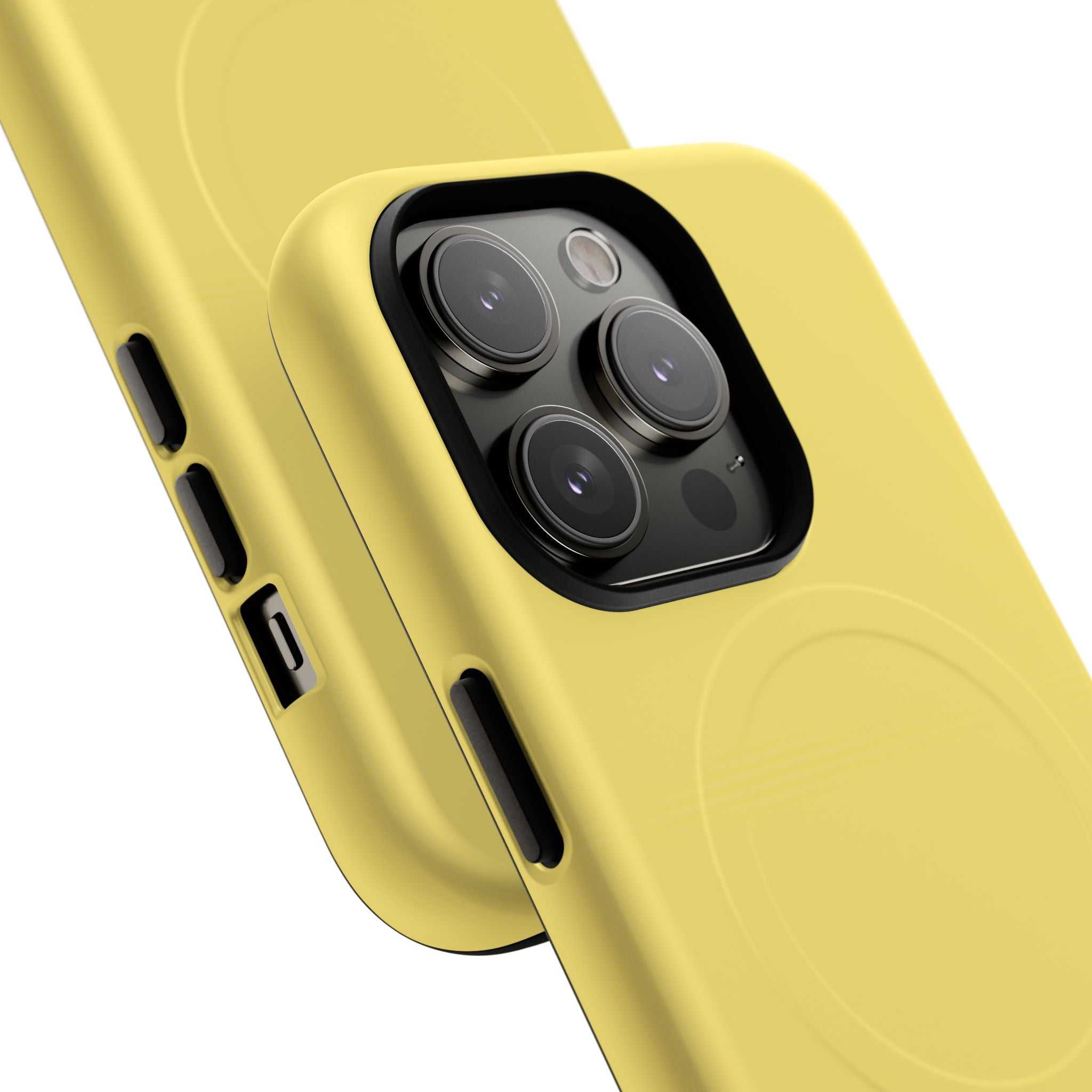 Lemon Yellow iPhone Magsafe Phone Case