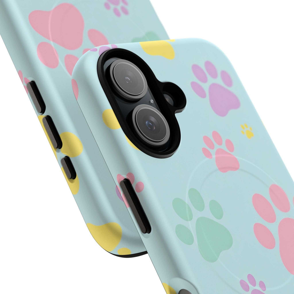 Pastel Doggy Paw iPhone Magsafe Phone Case