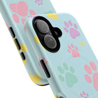Pastel Doggy Paw iPhone Magsafe Phone Case