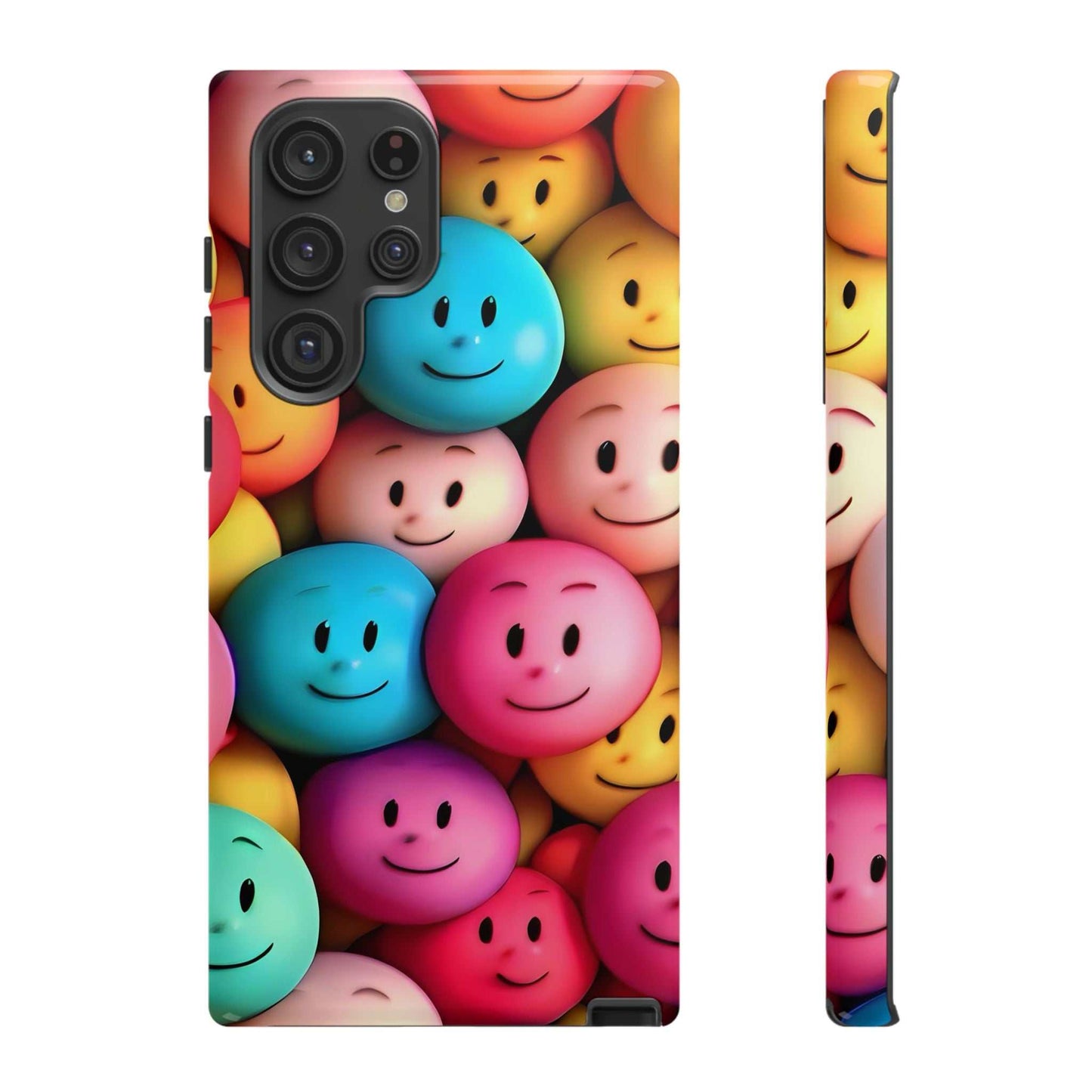 Fun smiley Faces Samsung Phone CaseLittlebitz 