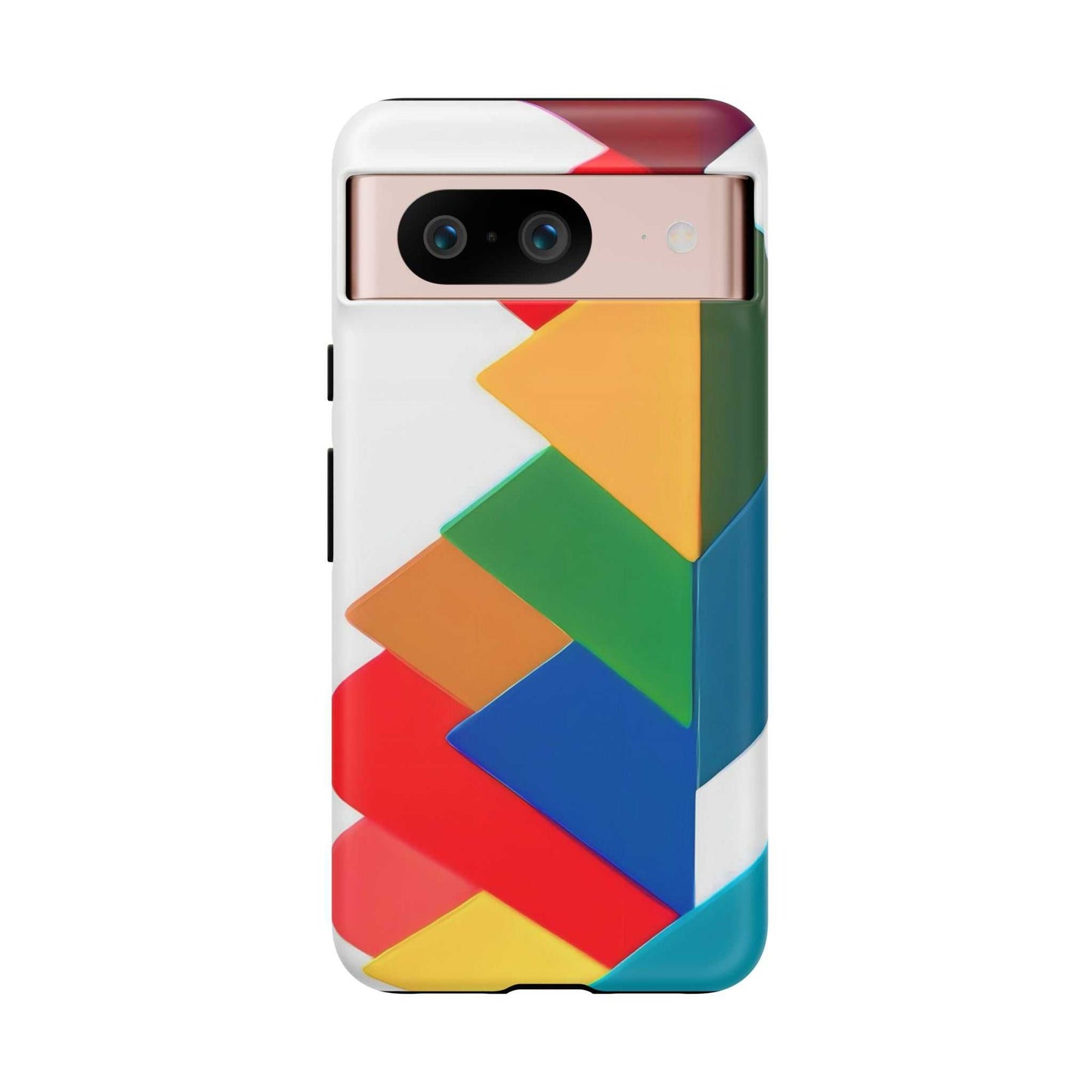 Colourful Print Google Pixel Phone Case designed by Littlebitz